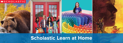 Scholastic Learn at Home Header 